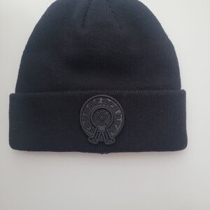 Black Chrome Hearts Beanie